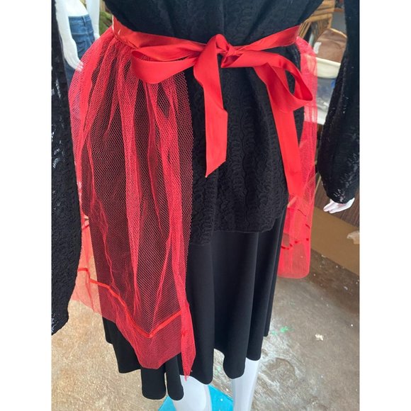 Vintage Handmade Holiday Apron - Picture 7 of 7